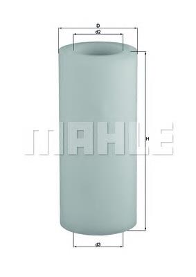 LX126 Mahle Original Воздушный фильтр двигателя