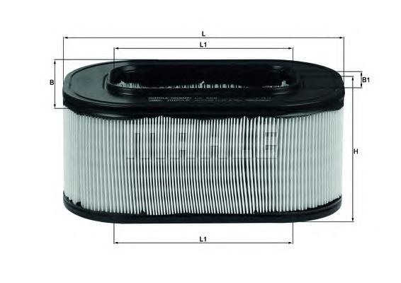 Элемент воздушного фильтра Mahle Original LX558 цена, от 17.45 USD