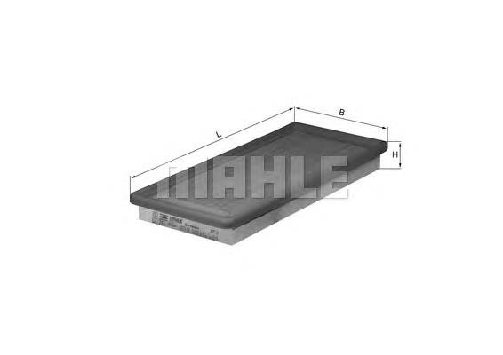 Элемент воздушного фильтра Mahle Original LX261 цена, от 10.57 USD
