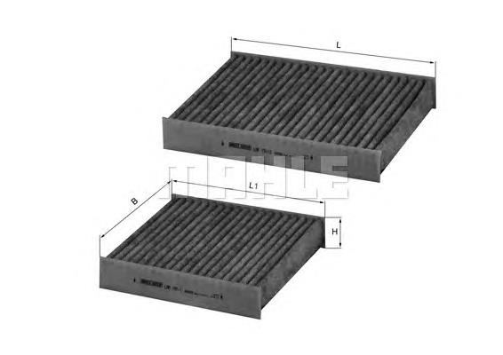 LAK191S Mahle Original filtro de salão