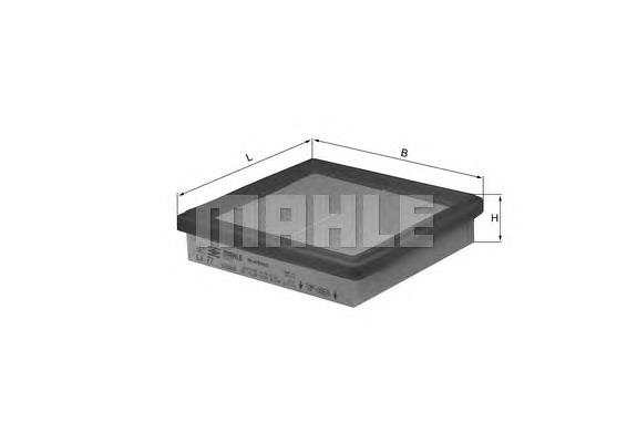 Воздушный фильтр LX77 Mahle Original