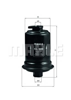 KL508 Mahle Original filtro de combustível