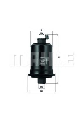 Купить KL435 Mahle Original Фильтр-отстойник топлива грубой очистки