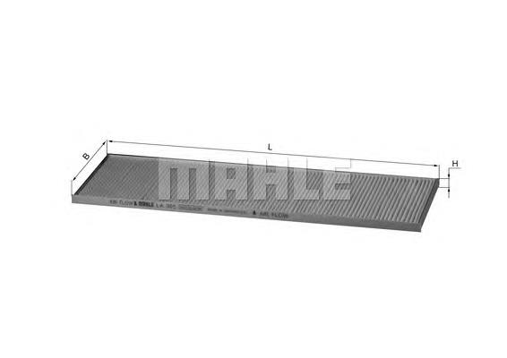 Фильтр салона LA355 Mahle Original