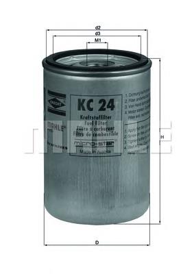 KC24 Mahle Original топливный фильтр