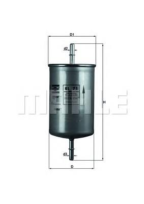 Фильтр тонкой очистки топлива Mahle Original KL71 цена, от 16.79 USD