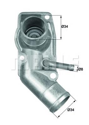 TI 213 92D Mahle Original термостат