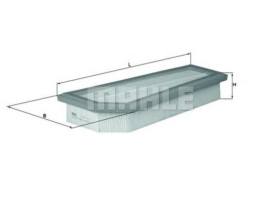LX2813 Mahle Original filtro de ar