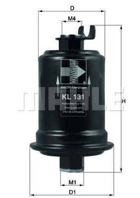 KL 131 Mahle Original топливный фильтр