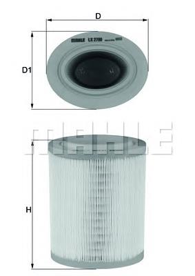 Воздушный фильтр LX2790 Mahle Original