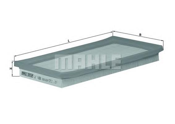 LX1896 Mahle Original filtro de ar