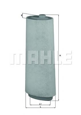 LX823 Mahle Original Воздушный фильтр двигателя