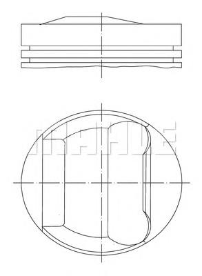 11251738747 BMW pistão do kit para 1 cilindro, std