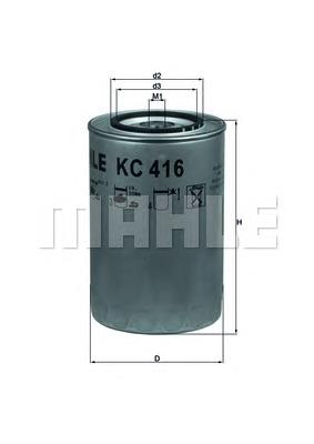 KC416 Mahle Original filtro de combustível