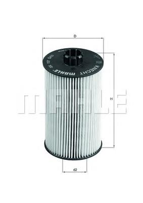 Фильтр очистки масла центробежный Mahle Original OX157D цена, от 16.45 USD