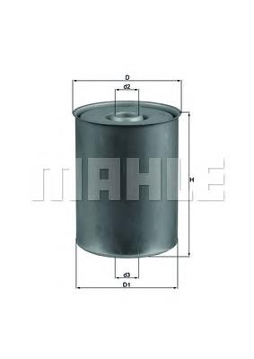 Фильтр тонкой очистки топлива Mahle Original KX24 цена, от 6.12 USD