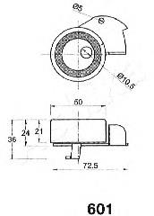 Натяжитель ремня ГРМ 4506601 Ashika