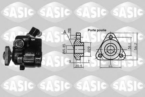 7076020 Sasic bomba da direção hidrâulica assistida