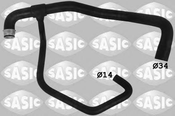 SWH0478 Sasic mangueira (cano derivado inferior do radiador de esfriamento)