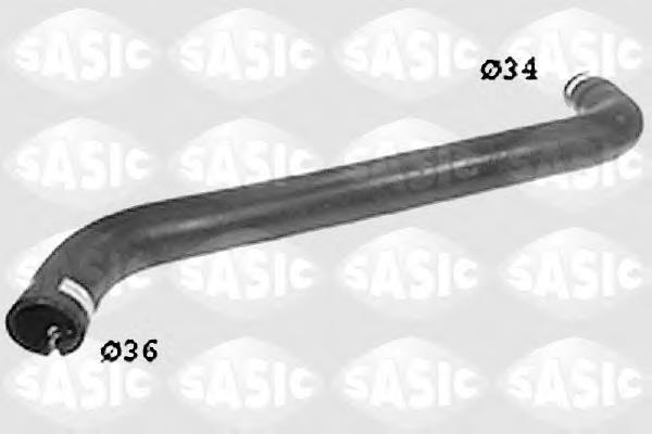 Патрубок радиатора SWH6608 Sasic