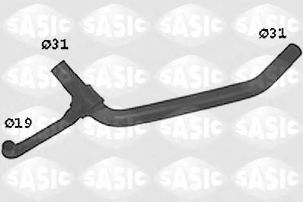 Патрубок радиатора SWH6596 Sasic