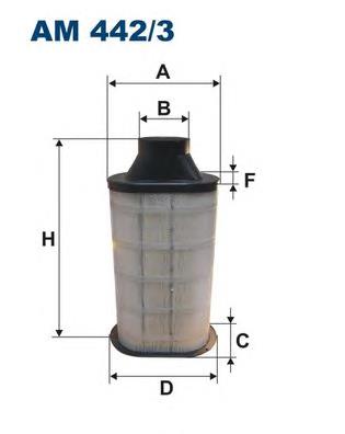 Элемент воздушного фильтра Filtron AM4423 цена, от 103.76 USD