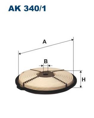 AK3401 Filtron filtro de ar