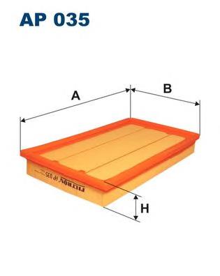 Filtro de ar AP035 Filtron