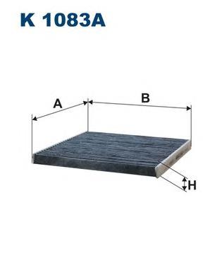 Фильтр воздушный отопителя Filtron K1083A цена, от 6.83 USD