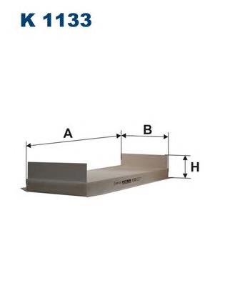 Купить K1133 Filtron Фильтр салона угольный