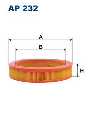 Элемент воздушного фильтра Filtron AR232 цена, от 2.42 USD