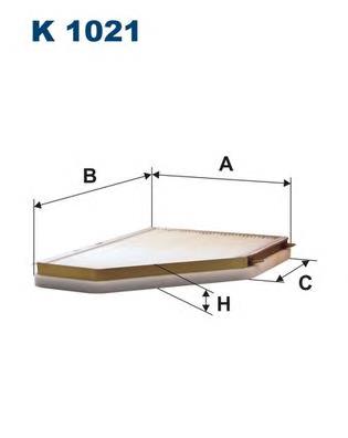K1021 Filtron filtro de salão