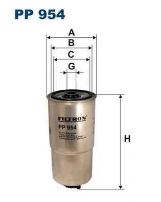 PP954 Filtron filtro de combustível