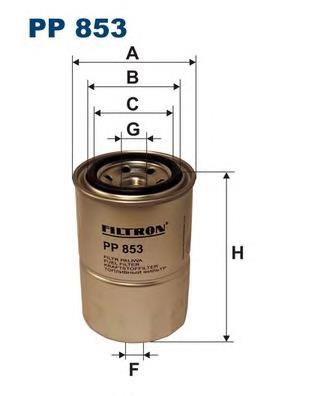 PP853 Filtron filtro de combustível