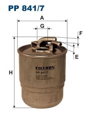 PP8417 Filtron filtro de combustível