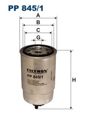 PP8451 Filtron топливный фильтр