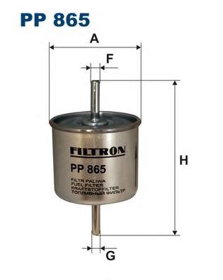 PP865 Filtron filtro de combustível
