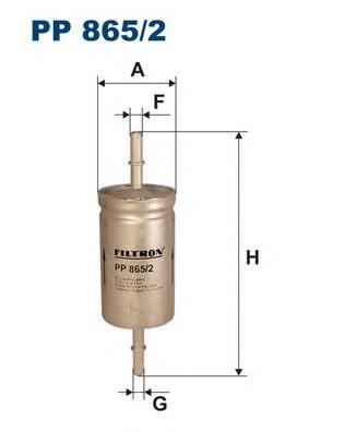PP8652 Filtron filtro de combustível