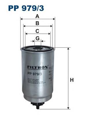 PP9793 Filtron filtro de combustível
