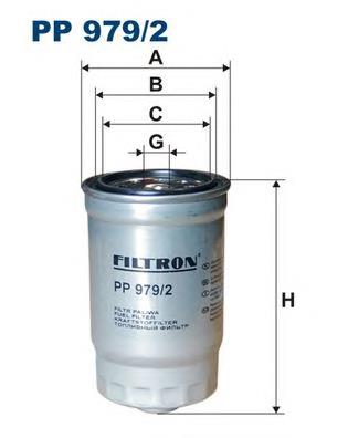 PP9792 Filtron filtro de combustível
