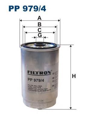 PP9794 Filtron filtro de combustível