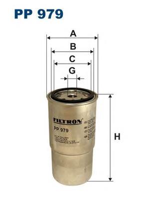 PP979 Filtron filtro de combustível
