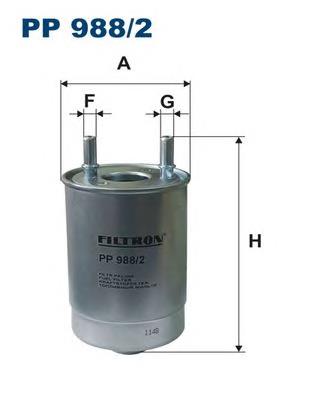 PP9882 Filtron filtro de combustível