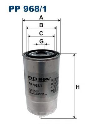 PP9681 Filtron filtro de combustível