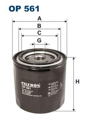 OP561 Filtron filtro de óleo