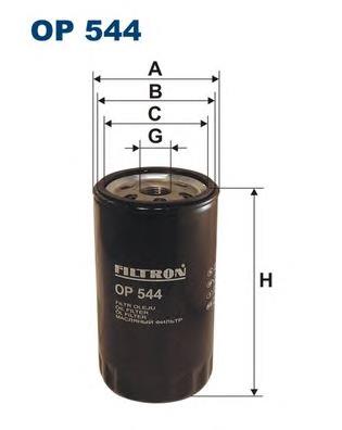 OP544 Filtron filtro de óleo
