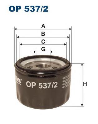OP5372 Filtron filtro de óleo