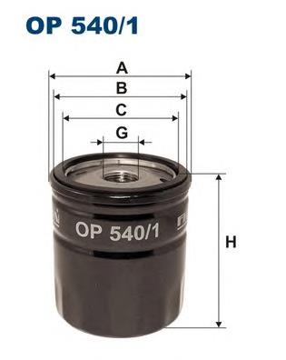 OP5401 Filtron filtro de óleo