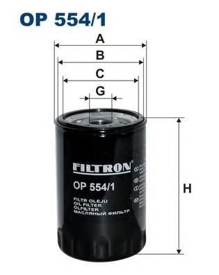 OP5541 Filtron filtro de óleo