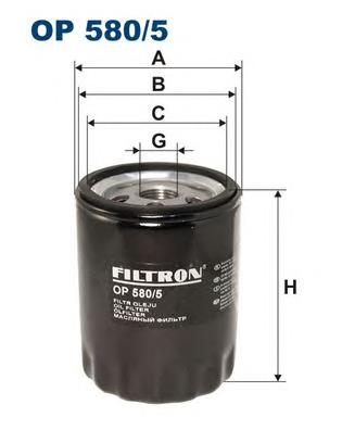 OP5805 Filtron filtro de óleo